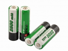 Soshine 2500mAh AA 1.2V Ni-Mh Rechargeable Battery with Battery Case (4-Unit)